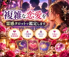 複雑な恋愛を霊感タロットで鑑定します 彼の本音・復縁・今後の流れを深く読み解きます