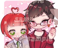 7日以内納品☆夢絵、カップルイラスト制作いたします イメージ1