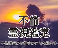 不倫相談を霊視で相手の気持ちお2人の今後を視ます 23時までの購入で当日に対応可能です