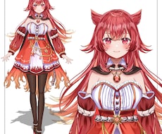 VRoidで3Dモデルを制作致します VRoidファイル付き！Vtuberの方におすすめ