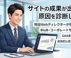 成果が出ないサイトの原因をプロが分析・診断します イメージ1