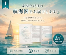 自己理解・才能鑑定｜あなた自身の航海図を描きます イメージ1