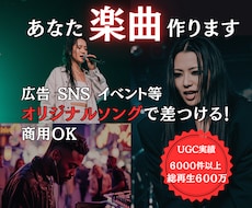 UGCで6000件使用実績あり、曲を提供いたします イメージ1