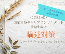 論述が苦手・書けない人のための添削サポートします ～苦手意識を克服し高得点合格できた私が回答を添削致します～