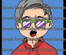 完全オーダー制SNS用アイコンを作ります イメージ1