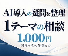 ChatGPTで業務改善の手順を設計します イメージ1