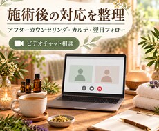 施術後の対応を90分で一緒に整理します イメージ1