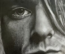 鉛筆で人物や愛犬愛猫などリアルな似顔絵を描きます 鉛筆ならではのあたたかい雰囲気を表現します