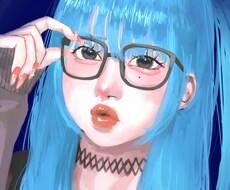 アイコン、1枚絵、似顔絵のイラストを制作します イメージ1