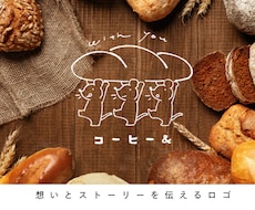 ナチュラルでかわいい絵本のような手描きロゴ作ります 想いをつたえる丁寧なデザイン＊看板・ショップカード・SNSに
