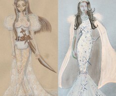 ファッションデザイン・女の子のイラスト描きます イメージ1