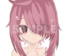 萌え絵 平成感 ギャルゲー風のイラストお描きします イメージ1