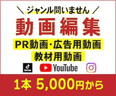 最短納期！動画編集・制作します イメージ1