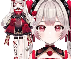 live2dモデルパーツ分けイラスト制作をします パーツ分けイラスト制作いたします！