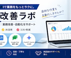 Googleフォームで業務を効率化します イメージ1