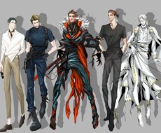 性癖な男性TRPGキャラや貴方だけのキャラ描きます イメージ1