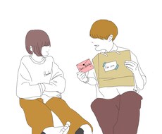シンプルなオリジナルイラストを提供します イメージ1