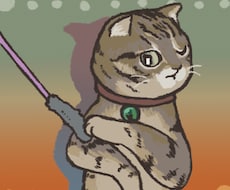 あなたの猫をキャラクターにします！