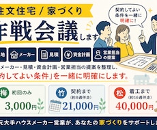 注文住宅/家づくり作戦会議します イメージ1