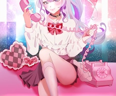 vtuber・SNS活動者様向け一枚絵を作成します イメージ1