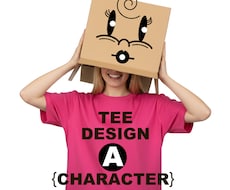 キャラクターメインのお洒落なTシャツデザインします イメージ1