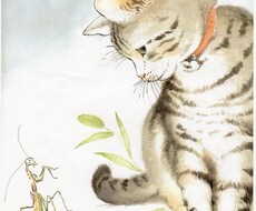 ペットやその他動物を、原画に筆描きします ペットやその他の動物を原画に筆描きします。