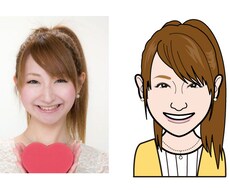 名刺チラシＳＮＳに大活用写真から似顔絵を描きます ＨＰ・名刺に顔を載せたいけど写真はちょっと…という方へ！