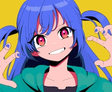 アニメーションOK！ビビットなイラスト制作します ヘッダー、サムネイルにどうぞ！