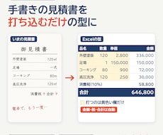 見積書・請求書のExcelテンプレートを作ります 工務店・職人さん向け｜エクセルで金額と消費税を自動計算