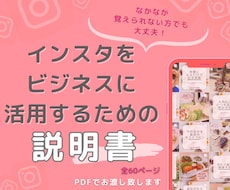 簡単インスタ運用の説明書お渡しいたします なかなか覚えられない人でも安心な内容です♪