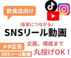 飲食店向けSNS動画を制作します イメージ1