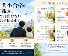 難関小合格の父親が、塾では聞けない本音を伝えます イメージ1