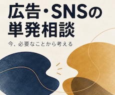 広告・SNSの進め方を一緒に考えます イメージ1