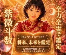 紫微斗数♥️ 将来・未来を鑑定します イメージ1