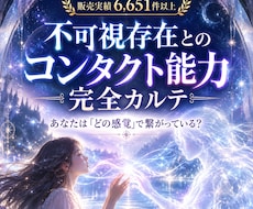 不可視存在とのコンタクト能力完全カルテ作成します イメージ1