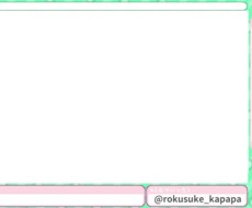 配信用フレーム作成します ゲーム用・雑談用等お気軽にご相談ください！