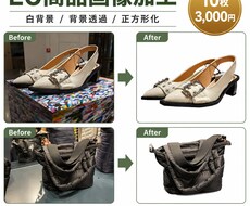 EC商品画像を白背景・背景透過に整えます イメージ1