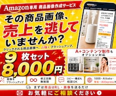 Amazon専用！商品画像を売れる構成で作成します AI活用で中国輸入商品を売れるAmazon画像に変えます！