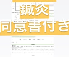 問診表（鍼灸の同意書つき）を提供します 開業や問診票のひな型が欲しい方に
