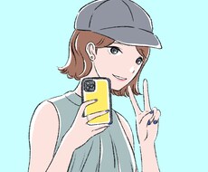 商用利用可！シンプルなSNSアイコンを描きます イメージ1