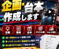 YouTubeショートの企画・台本を作成します イメージ1