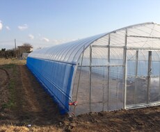 ビニールハウス建て方、ビニールの張り方教えます イメージ1