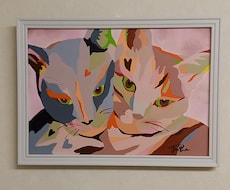 好きな動物アートに作成します イメージ1