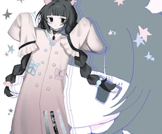 厚塗りでのイラストを描きます イメージ1