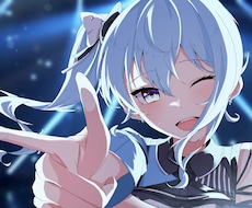 アニメ塗りの女の子イラストを制作いたします 表情が魅力的な女の子イラストはおまかせください！！
