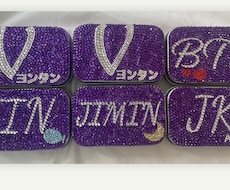 グッズをワンポイントでキラキラにします キーホルダーやケースに、ちいさく輝くワンポイントデコを