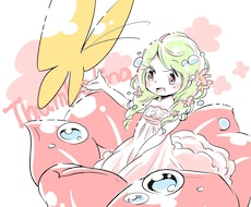 SNS向けアイコンイラスト描きます デフォルメ強めなキャラクターイラストです