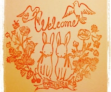 ウェルカムボードのイラスト作成します イメージ1