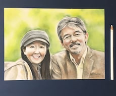 本格的な肖像画をパステルで描きます 繊細でリアルな描写の絵画をご提供いたします