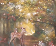 水彩/パステルで優しい色彩の絵画作品を制作します イメージ1